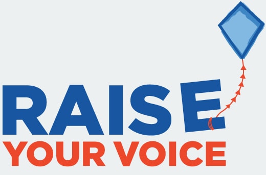 raise your voice