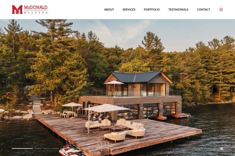 mcdonald builders homepage