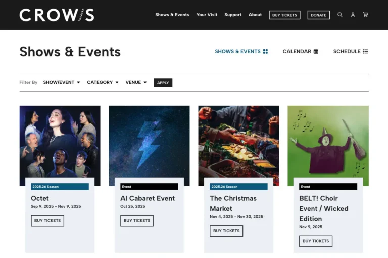 shows and events