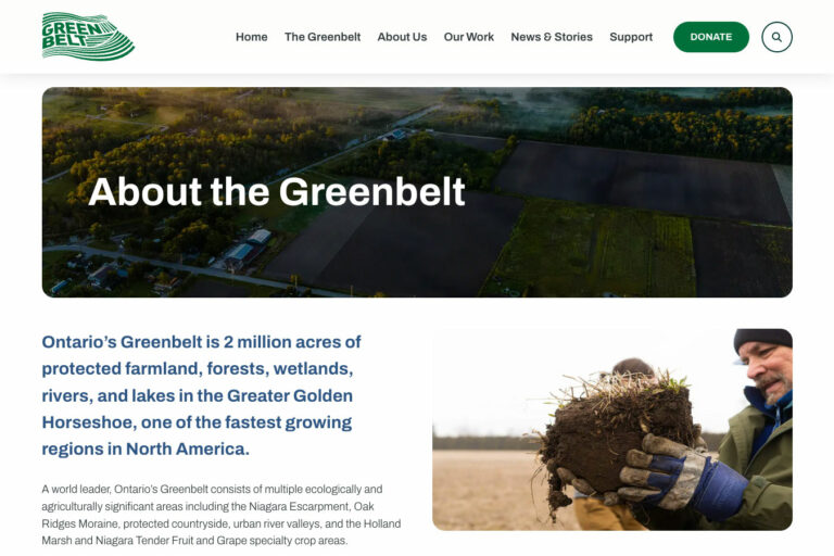 greenbelt foundation about page