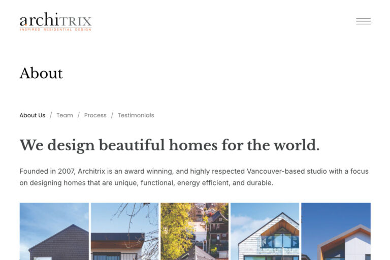 architrix about page