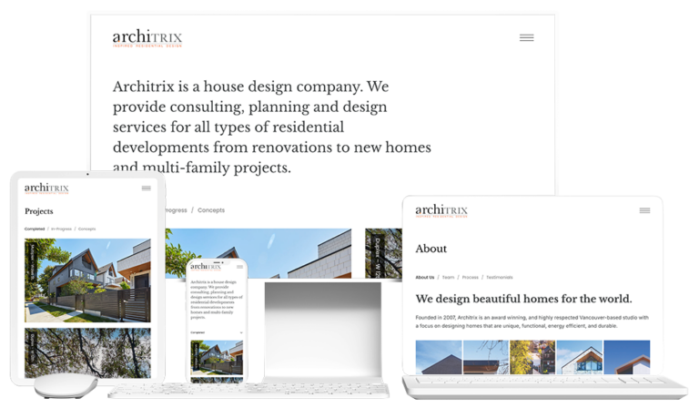 architrix devices mockup
