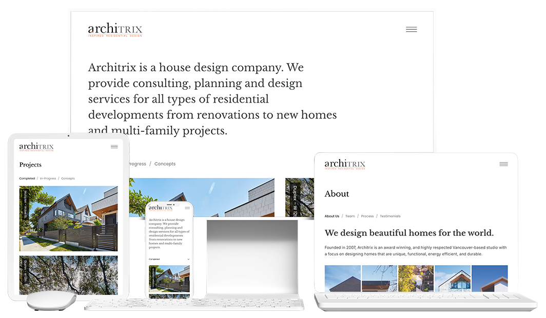 architrix devices mockup